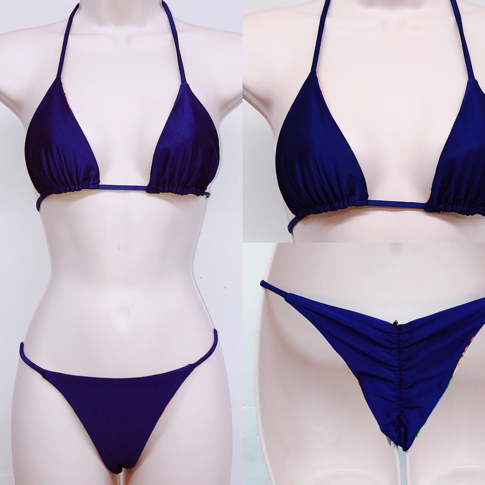 Royal Blue Bikini Set